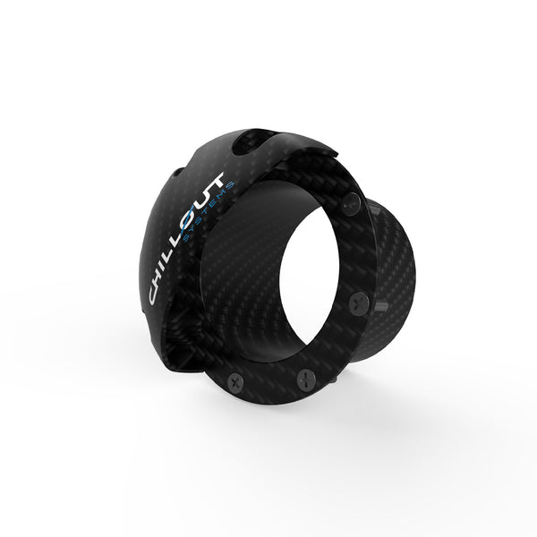 4" Spherical Carbon Fiber RAM Air Duct CHILLOUT SYSTEMS