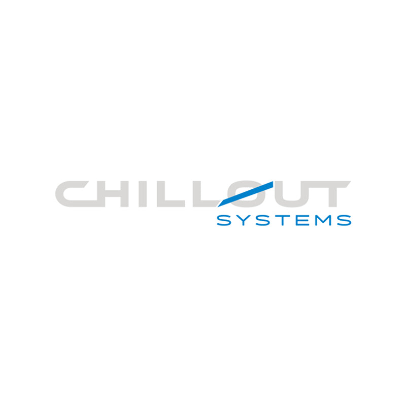 ChillOut Systems Light Grey Vinyl Sticker