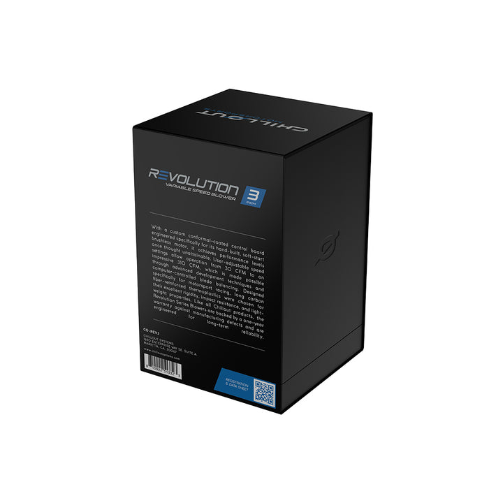 Revolution 3-Inch Variable Speed Blower