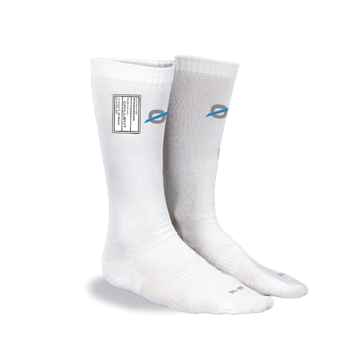 Chillout Motorsports Pro Sport Socks White