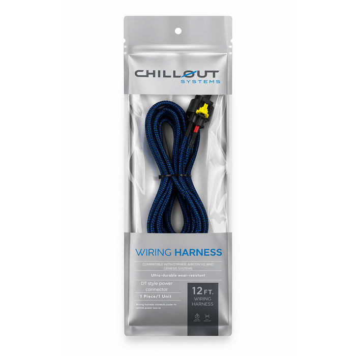12ft Insulated Wiring Harness (DT Plug)