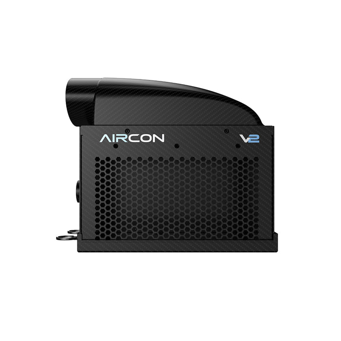 Chillout Motorsports Aircon V2 personal cooling unit with adjustable airflow and temperature settings