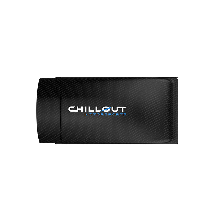 Chillout Motorsports Aircon V2 personal cooling unit with adjustable airflow and temperature settings