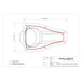 Chillout Systems 4" Carbon Fiber NACA Duct Motorsport