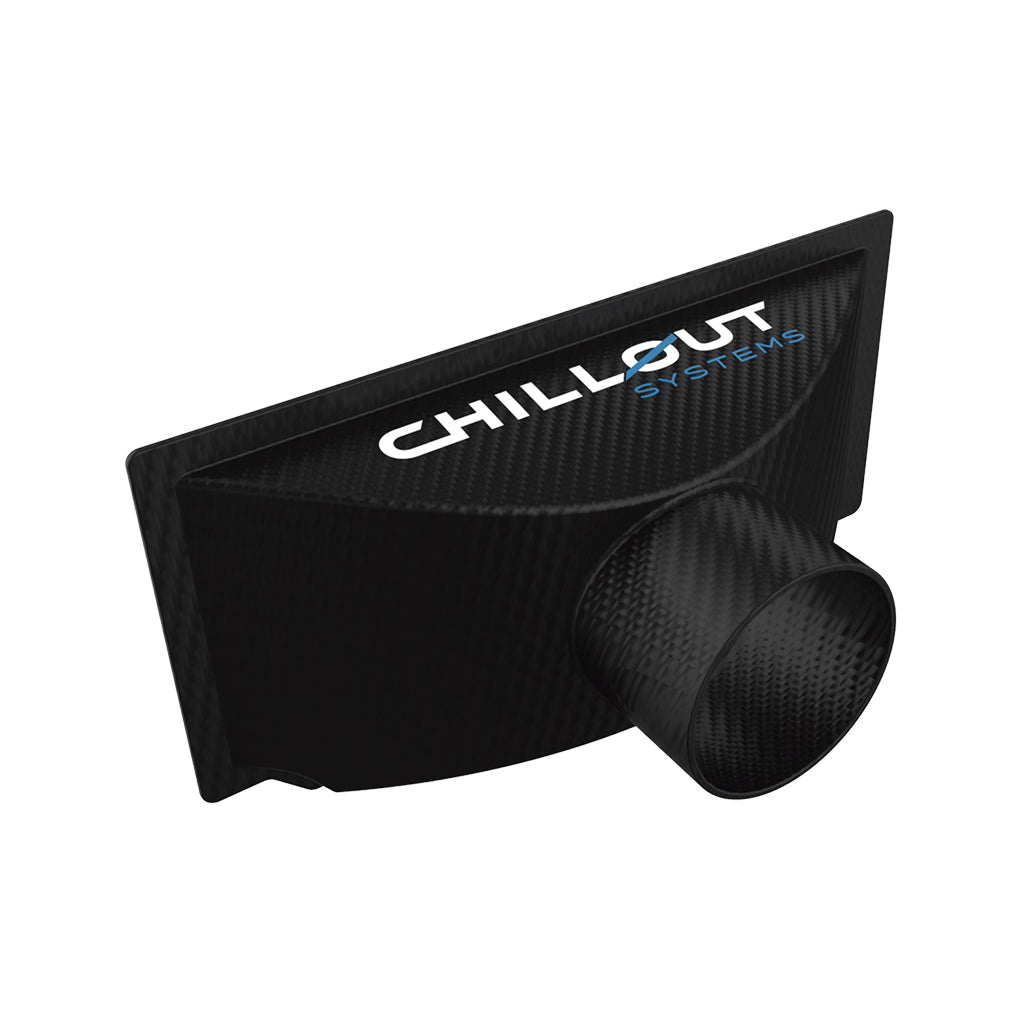 Chillout System 3" Carbon Fiber Air Duct Plenum Motorsport