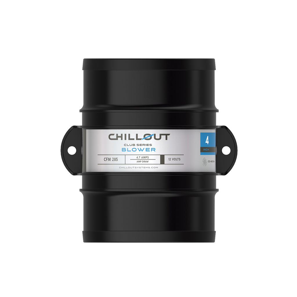 Chillout Systems Products Club Series 4&quot; 285 CFM Blower Motorsport