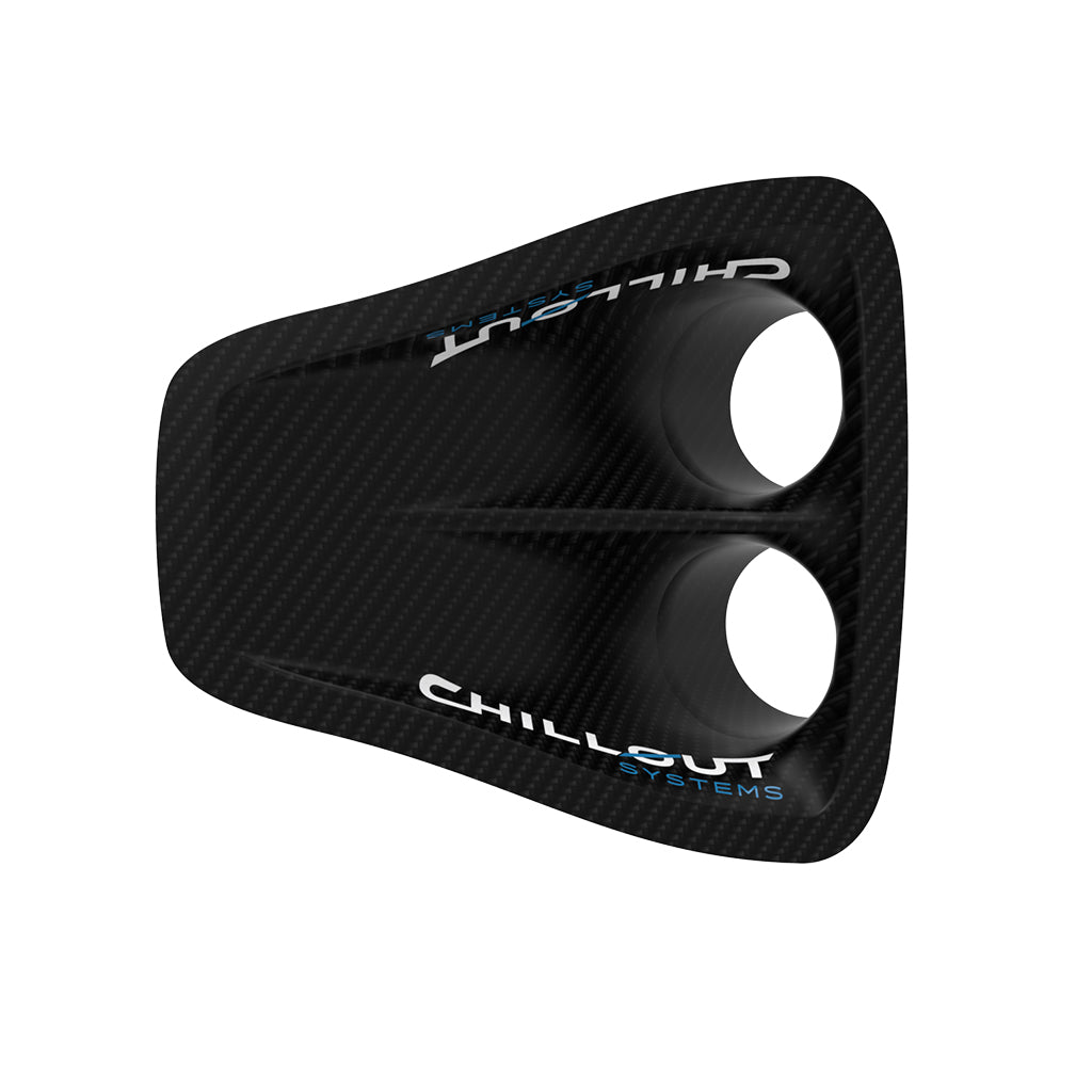 Chillout Systems 3&quot; Carbon Fiber NACA Duct (Dual) Motorsport