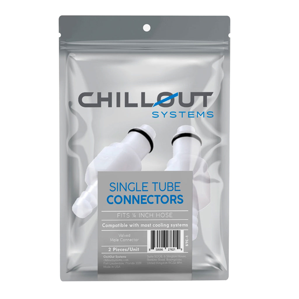 Chillout Systems  Single Tube Connectors packaging