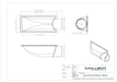 Chillout Motorsports 3-inch carbon fiber 90-degree air plenum for cooling system airflow optimization.